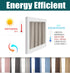 Liveinu Door Curtain for Doorway, Thermal Insulated Blackout Curtains, Noise Reducing Grommet Curtain, 46 W x 78 H Grey