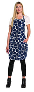 Betty Dain Safari Chic Apron, Fashionable Print Design, Durable Nylon, Chemical and Water Resistant, Adjustable Neck