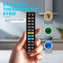 Stick On Thermometer Strip - Digital Temperature Display for Fermenting, Brewing, Aquariums, 10 Pack (50-90F)