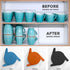 ELYPRO Mug Stacker 6-Pack, Coffee Mug Rack & Organizer, Stackable Cup Holder for Kitchen, Under Cabinet Mug Holder,
