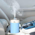 Humidifier for Bedroom, USB and Battery Powered Portable Humidifiers for Home, 2 Mist Modes, Night Light, Auto-Off