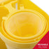 Holstein Housewares 5 Cup Drip Coffee Maker, User Friendly with Permanent Filter, Yellow