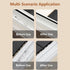 2 in 1 Groove Cleaning Brush, Multifunction Hard Bristle Crevice Cleaning Brush with Hidden Scraper for Window Track