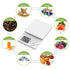 Coffee Digital Scale with Timer, Kitchen Scales for Food Weight in Ounces and Grams - 2 Batteries Included
