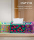 Livelab Paper Towels Cover Compatible with Kleenex Disposable Paper Hand Towels, PU Leather Tissue Box Holder Dispenser