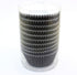 Foil Cupcake Liners Standard Black Baking Cups, 200 Pack