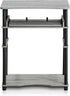 Furinno 10016GYW/BK Home Laptop Notebook Computer Desk, French Oak Grey/Black