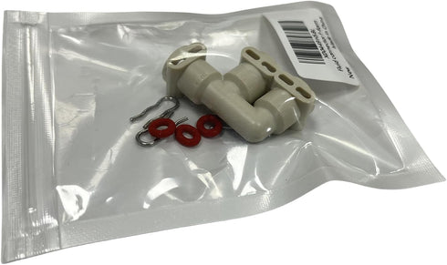 Fluid Connector F-form 66821 for Jura Thermoblock 2003, Coffee Machine Water Line, Steam Connection Joint