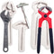 Hand Tools Chocolate Silicone Molds, 3 Packs Large Hammer Wrenches Pliers Baking Molds for Cake Decoration