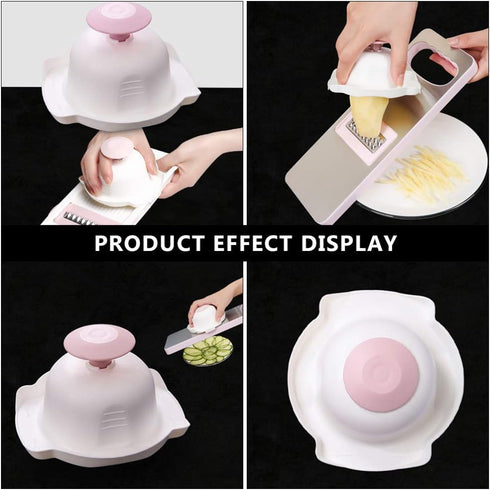 DOITOOL 2PCS Hand Finger Protectors - For Mandolin Slicer, Vegetable Grater, Kitchen Food Slicer, Durable Plastic, Easy