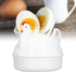 Heat Resistant Microwave Eggs Boiler - Egg Cooker for 4 Eggs, Easy Rapid Eggs Cooker for Home Kitchen Breakfast