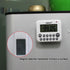 XREXS Digital Kitchen Timer with Magnet Back and Clip, Loud Alarm, Large Display, White (2 Batteries Included)