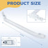 AMI PARTS 5304486359 5304506469 Refrigerator Door Handle (Right) Fit for Fri-gidaire Refrigerator Replace 242059501 242059504 5304504507 4392806 AP6036330 PS11731975 EAP11731975