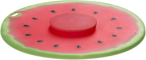 Charles Viancin Watermelon Silicone Lid - 11''/28cm - Airtight Seal for Food Storage & Cooking - BPA-Free