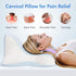 Reading Pillow for Lying, Leaning and Prone, Contour Memory Foam Pillow, Ergonomic Cervical Pillow for Neck