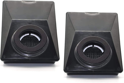 EZ SPARES 2pcs HEPA Filters Compatible with Rainbow E2 HEPA Style, Washable and Reusable for E2-Series