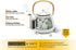 40 oz (1200 ml), Tea Kettle, TOPTIER Japanese Cast Iron Teapot with Infuser for Loose Leaf and Tea Bags, Stovetop Safe