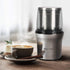Secura Electric Coffee Grinder and Spice Grinder with 2 Stainless Steel Blades and Removable Bowls