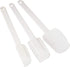 Norpro 3 Piece Plastic Spatula Set, One Size, White