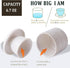 COPORISO Countertop, 6.7 OZ, Ceramic Butter Crock with Lid, French Butter Dish with Water Line for Butter Keeper