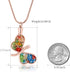 Minicremation Cremation Jewelry for Ashes - Memorial Keepsake Butterfly Necklace for Women