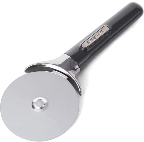 Farberware Professional Stainless Steel Pizza Cutter - 9.37-Inch, Black