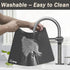 Extra Large Silicone Mat 36" x 24", Heat Resistant Kitchen Countertop Protector, Darkgrey Washable Mat