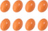Azatemgo Dummy 8 Fake Wooden Eggs Eggs Nest Eggs Hens Eggs PCS