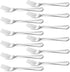 Briout Silverware, Dinner Fork Set of 12 - 8 Inches Premium Food Grade Stainless Steel Forks for Home Kitchen