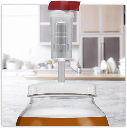 Clean Your 3 Piece Airlock and Bungs: Airlock Brush for Beer, Wine, Mead, Cider, and More