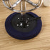 4 13-18 Inch ANWUCHEN Stool Covers - Soft Elastic Bar Stool Seat Covers for Round Wooden/Metal Chairs (Blue)