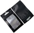 PABCK 100 Pieces Resealable Airtight Matte Window Zipper Lock Bags, 2.3x3.9 inch (Inside Size 1.9x2.5 inch) for Food