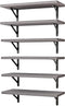 YGEOMER 16.5 Inch Floating Shelves for Wall, Farmhouse Wall Shelves for Bedroom,
