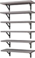 YGEOMER 16.5 Inch Floating Shelves for Wall, Farmhouse Wall Shelves for Bedroom,