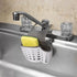5.7 3.22 2.2" Silicone Sponge Holder For Kitchen Sink - Over The Faucet Sink Sponge Holder Hanging, x x Convenient Size