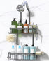 YASONIC Shower Caddy Hanging, Never Rust Shower Organizer Hanging, Aluminum Shower Racks
