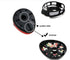 Ladybug Mini Vacuum Cleaner, Portable Corner Desk Dust Sweeper, 1Pcs