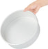 Met Lux 10 x 3 Inch Straight-Sided Baking Tin, 1 Round Cake Pan - Oven-Ready, Freezable, Anodized Aluminum for Baking