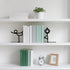 Metal Bookends Yoga-Style Bookends Decorative Cute Book Ends for Shelves Reading Decor Bookshelf Decor Book Stoppers