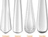 Amazon Basics Stainless Steel Dinner Knives, Round Edge, Pack of 12, Dishwasher Safe, Silver