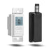 New 2024! Humidity Sensor Switch, Ortis in-Wall Bathroom Fan Control Switch with Separate Sensor, 328 ft Range