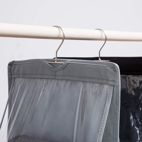 DIOMMELL Handbag Organizer Purses Hanger for Closet with 6 Larger Pockets