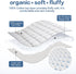 8-21 (39x80 LEISURE TOWN Cotton Mattress Pad Twin XL Size Fitted Quilted Mattress Cover Pillow Top Mattress Topper
