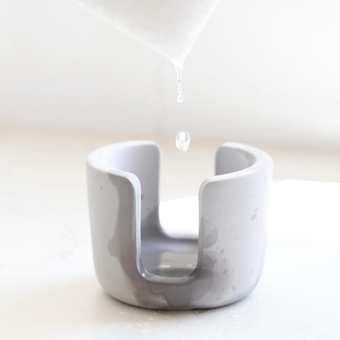 Selegna Diatomite Stone Sponge Caddy Quick Drying Diatomaceous Earth Sink Organizer Instant Drying Kitchen Sponge