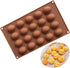 MoldFun 20 Cavity Walnut Silicone Chocolate Candy Mold Nuts Cookie Baking Pan Fat