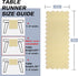 15 36 Inch, yuboo Small Scalloped Table Runner x Vintage Short Champagne Coffee Table Cover, Dresser Scarf for Bedroom