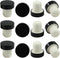 vibedor 12 Pcs T-shaped Stopper Cork Wine Bottle Stoppers, Reusable Sealing Plug for