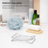 Stainless Steel Soap Dish - Self-draining Bar Soap Holder for Shower & Bathroom, Easy Cleaning Quick Dry with White