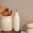 16oz HOMCDALY Ceramic Olive Oil Dispenser for Kitchen, Stoneware Oil and Vinegar Bottles Dispenser, Kitchen Dispenser