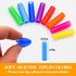 Lazycorner 16 Pcs Reusable Metal Straws, 8.5" 10.5" Stainless Steel Straws with Silicone Tips and Travel Case